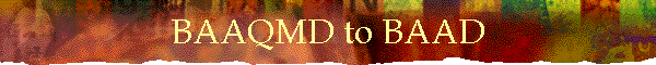 BAAQMD to BAAD
